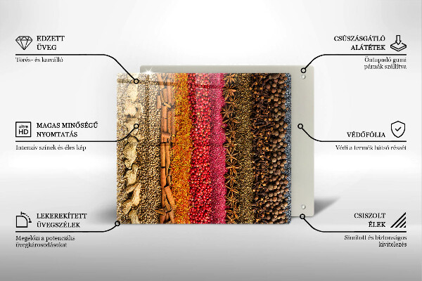Deska kuchenna Kolorowe przyprawy