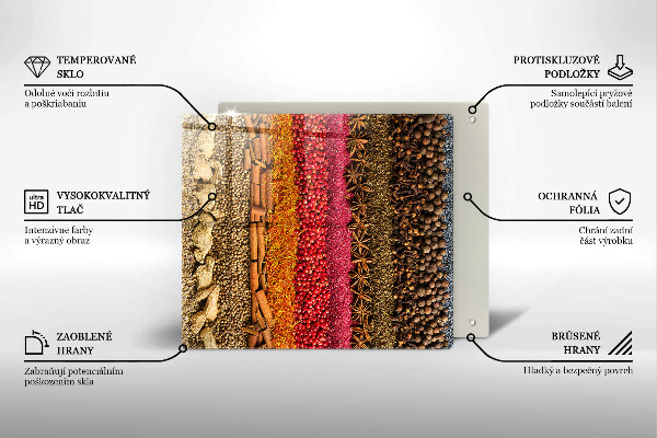 Deska kuchenna Kolorowe przyprawy