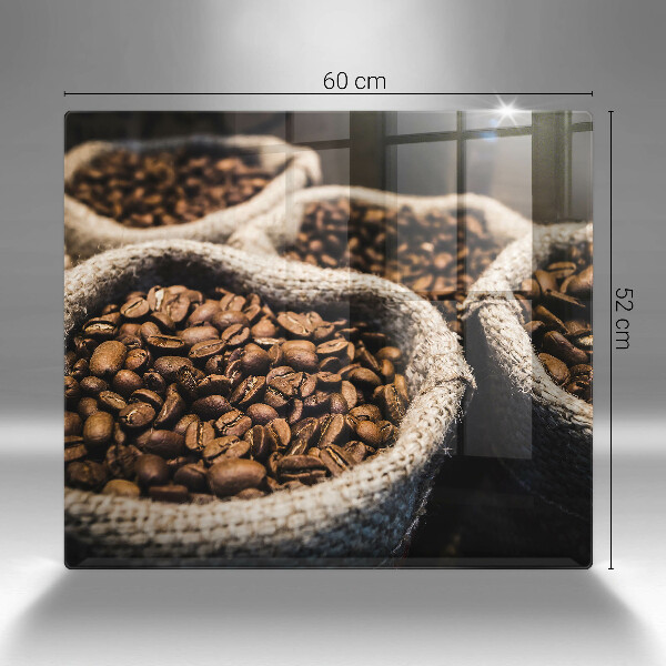 Deska kuchenna Worki ziarna kawy
