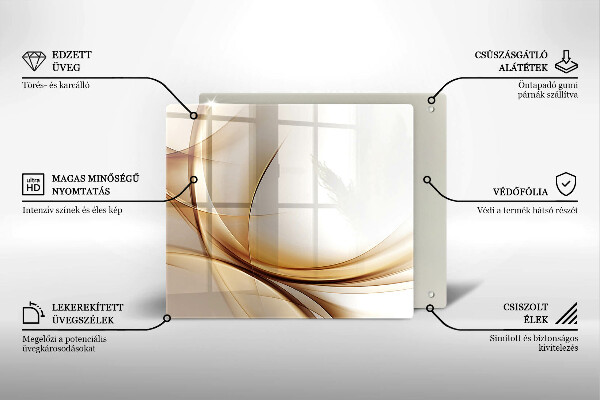 Deska kuchenna Abstrakcja kształty