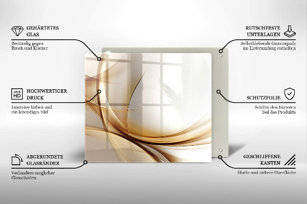 Deska kuchenna Abstrakcja kształty