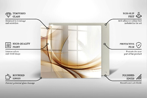 Deska kuchenna Abstrakcja kształty