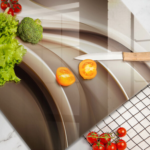 Deska kuchenna Abstrakcja łagodne linie