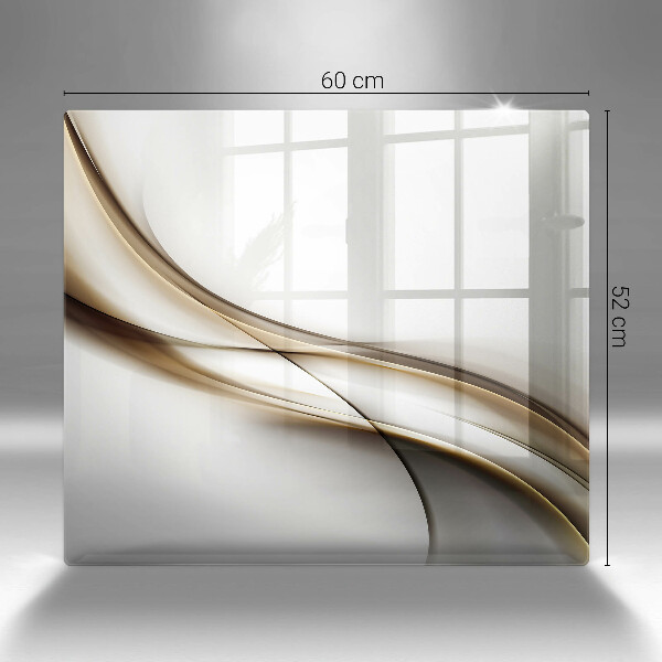 Deska kuchenna Łagodne linie abstrakcja