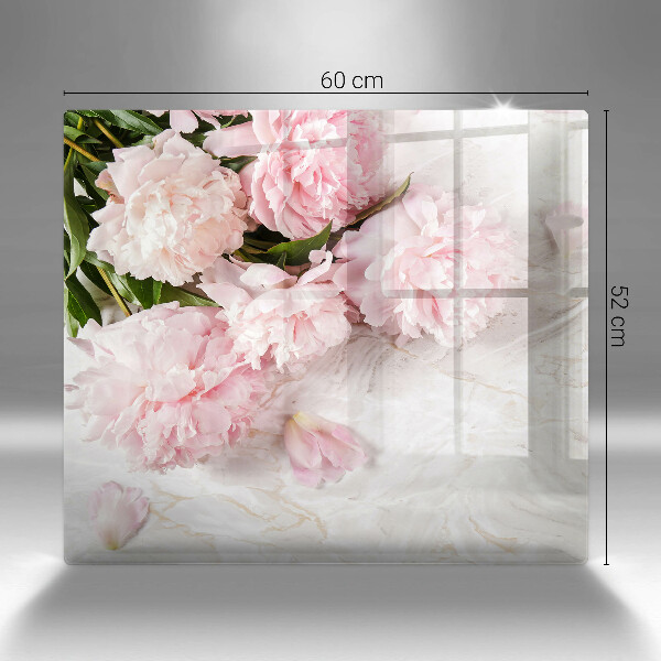 Deska kuchenna Delikatne róże kwiaty
