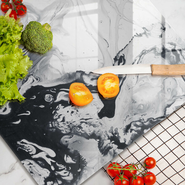 Deska kuchenna Abstrakcja tusz