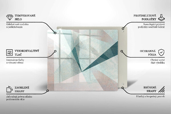 Deska kuchenna Ostra abstrakcja