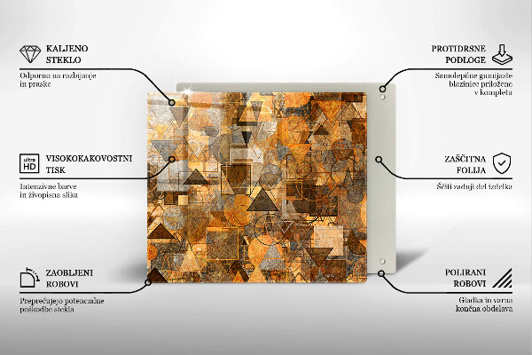 Deska kuchenna Wzór figury geometryczne