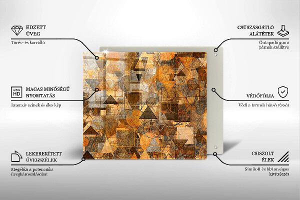 Deska kuchenna Wzór figury geometryczne