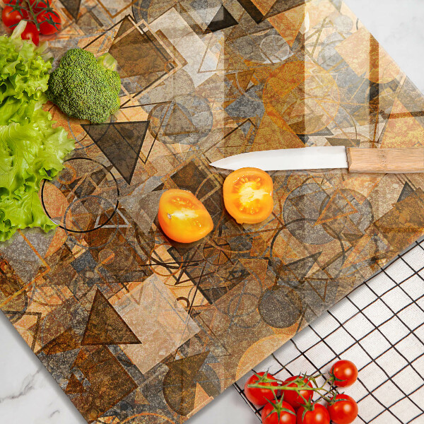 Deska kuchenna Wzór figury geometryczne