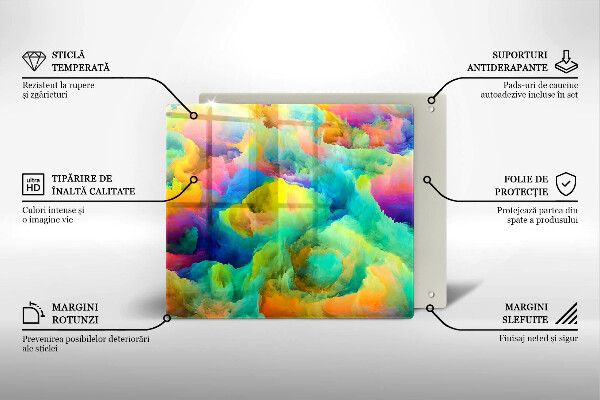 Deska kuchenna Barwna abstrakcja