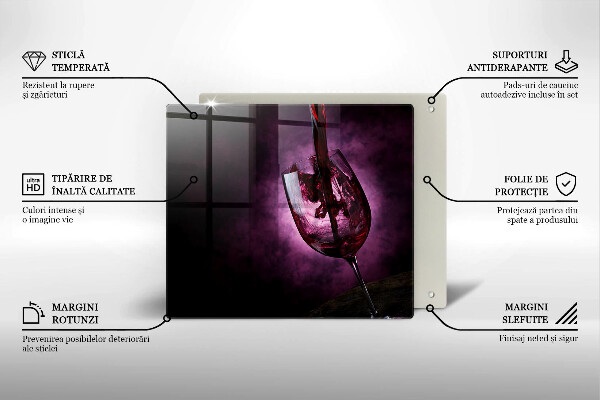Deska kuchenna Kieliszek wina