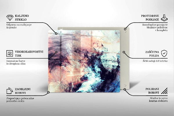 Deska kuchenna Malowana abstrakcja