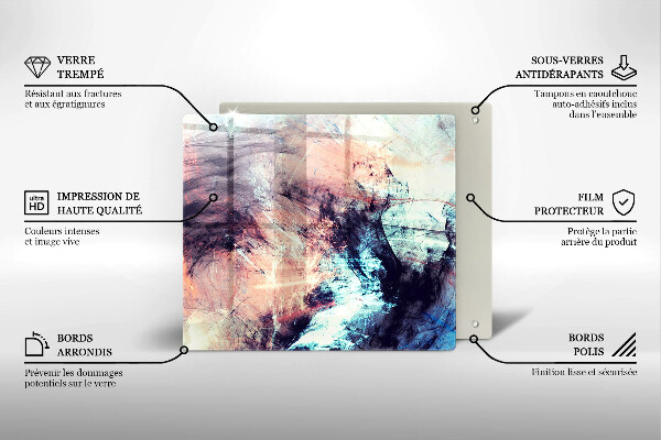 Deska kuchenna Malowana abstrakcja