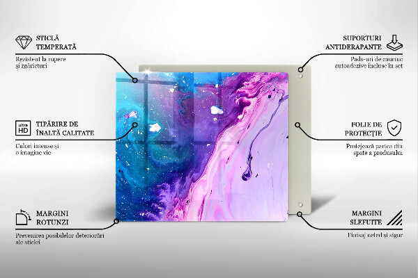 Deska kuchenna Abstrakcja tusze