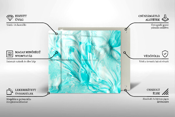 Deska kuchenna Farby abstrakcja