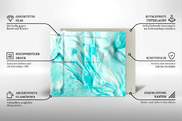 Deska kuchenna Farby abstrakcja