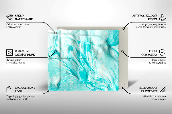 Deska kuchenna Farby abstrakcja