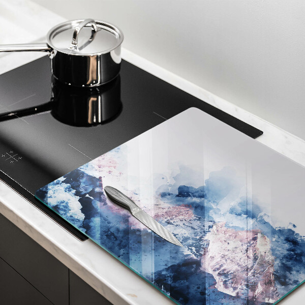 Deska kuchenna Abstrakcja malowane góry