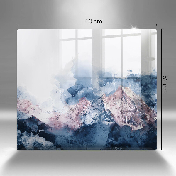 Deska kuchenna Abstrakcja malowane góry