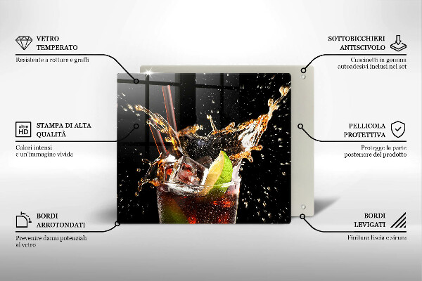 Deska kuchenna Drink z lodem