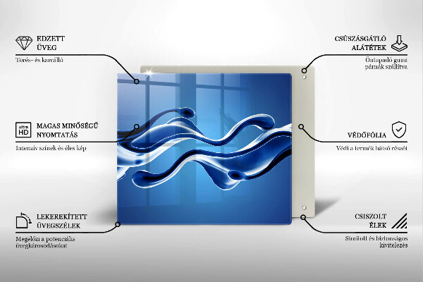 Deska kuchenna Płynna abstrakcja