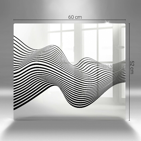 Deska kuchenna Linearna abstrakcja