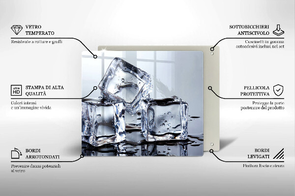 Deska kuchenna Kostki lodu
