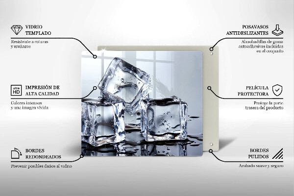 Deska kuchenna Kostki lodu