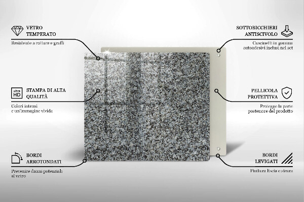 Deska kuchenna Tekstura kamienia