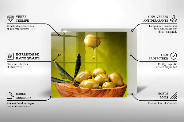 Deska kuchenna Smaczne oliwki