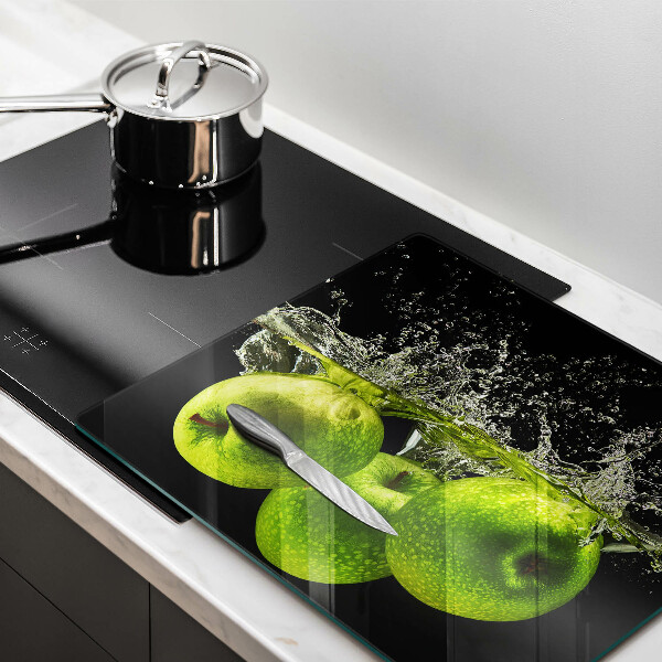 Deska kuchenna Zielone jabłka i woda