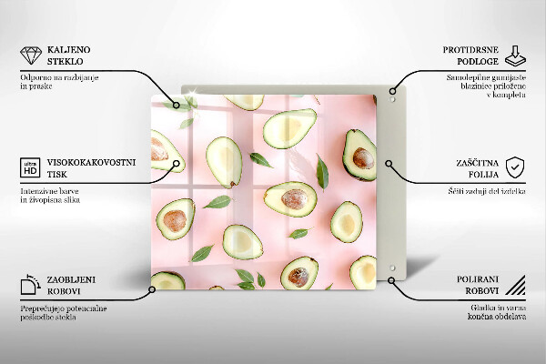 Deska kuchenna Wzór awokado