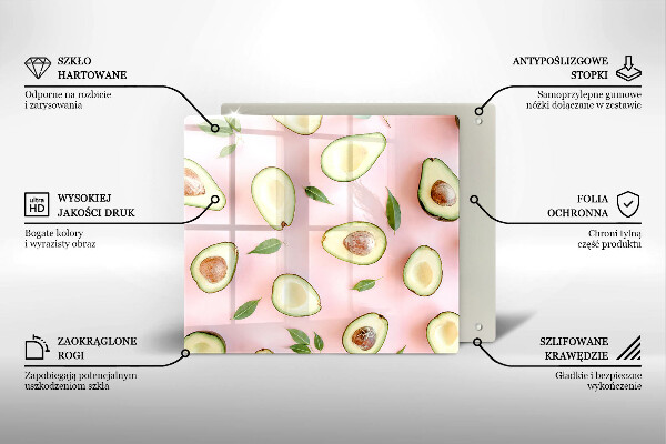Deska kuchenna Wzór awokado