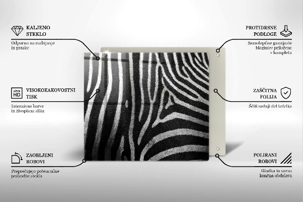 Deska kuchenna Paski zebra