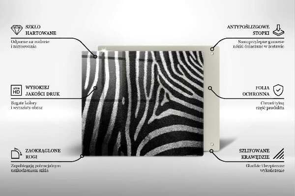 Deska kuchenna Paski zebra