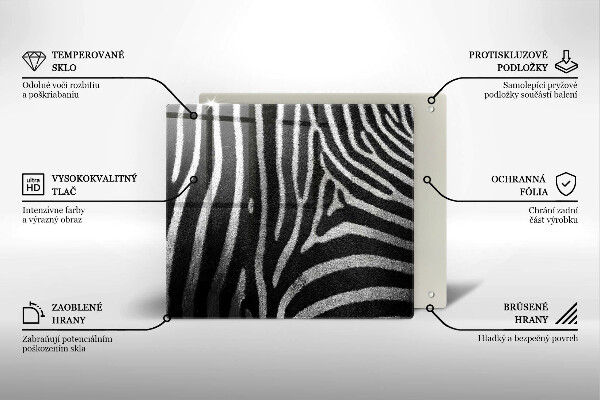 Deska kuchenna Paski zebra
