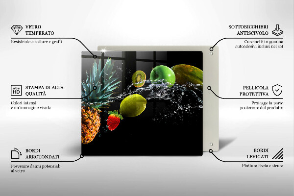 Deska do krojenia Owoce w wodzie