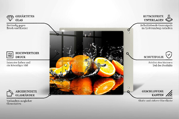 Deska kuchenna Soczyste owoce pomarańcze