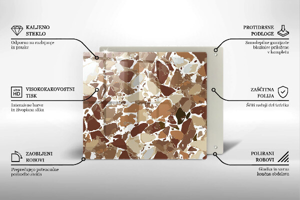 Deska do krojenia Kamień ozdobne plamy