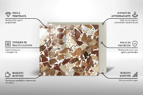 Deska do krojenia Kamień ozdobne plamy