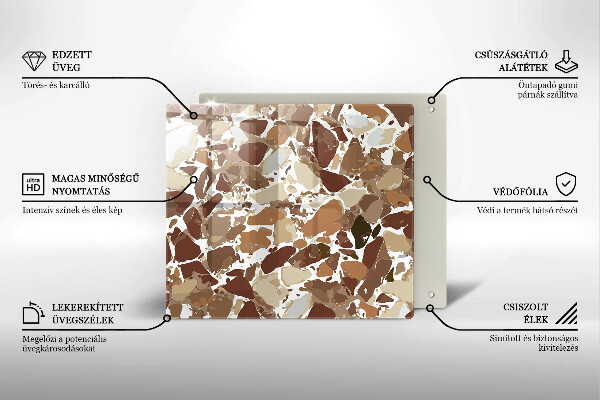 Deska do krojenia Kamień ozdobne plamy