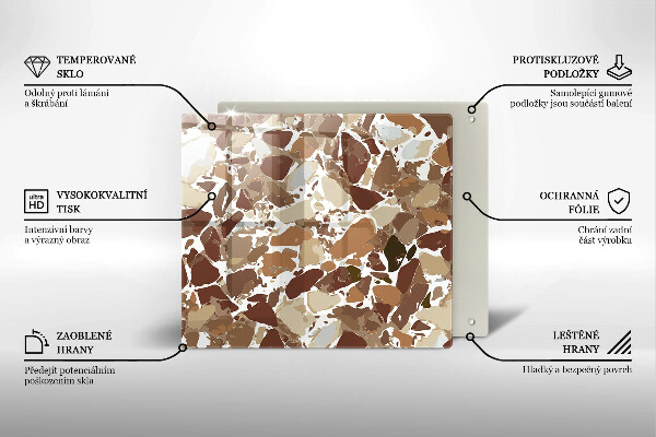 Deska do krojenia Kamień ozdobne plamy