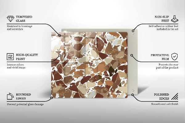 Deska do krojenia Kamień ozdobne plamy