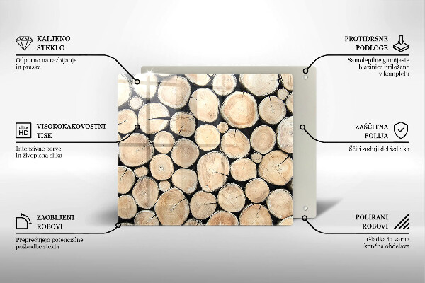 Deska kuchenna Drewno pnie drzew