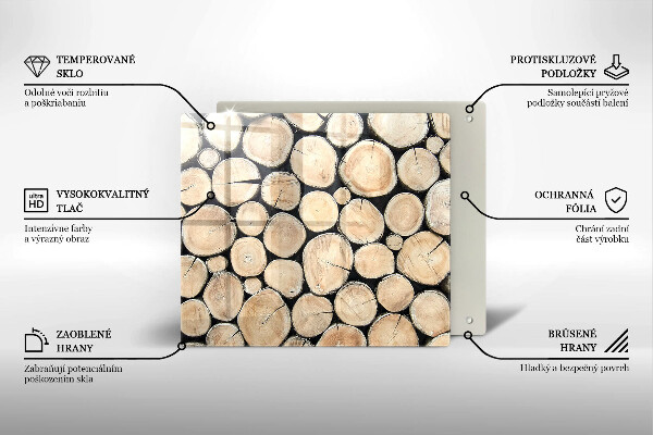 Deska kuchenna Drewno pnie drzew