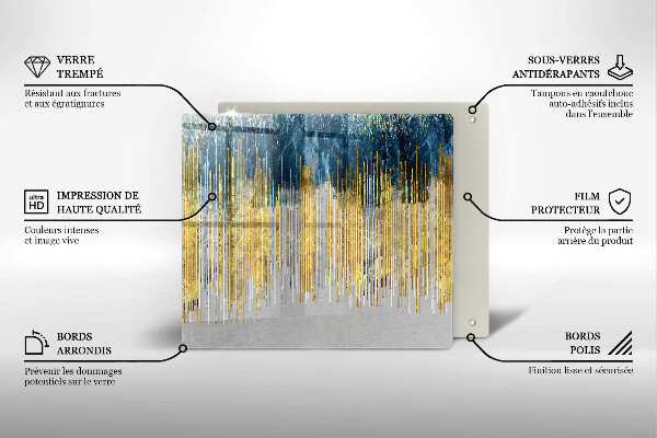 Deska kuchenna Designerska abstrakcja