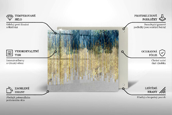 Deska kuchenna Designerska abstrakcja