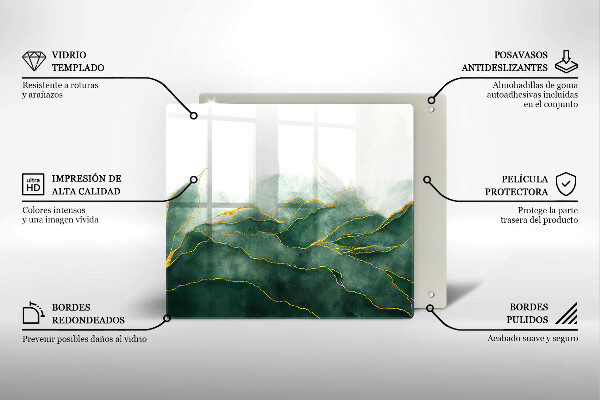 Deska kuchenna Abstrakcja natura