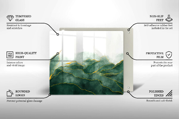 Deska kuchenna Abstrakcja natura